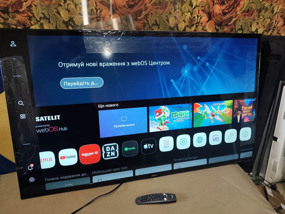 Новый смарт телевизор (LG) SATELIT 55U8200WS