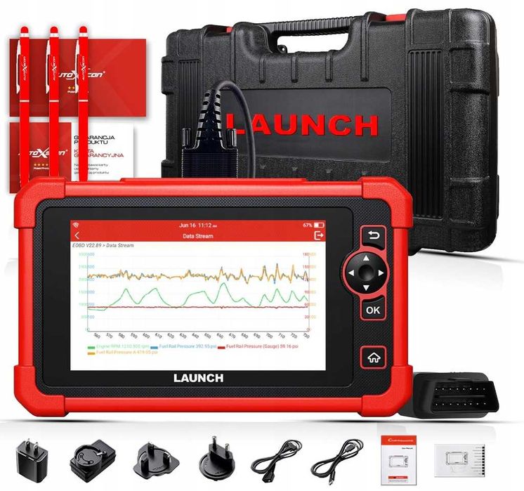 Tester Diagnostyczny Launch Crp919x Full new