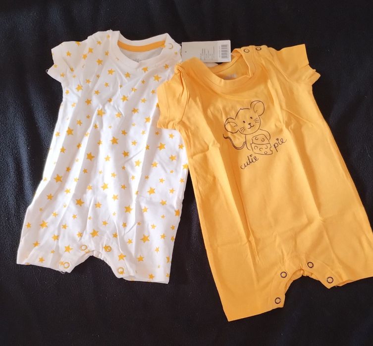 Rampersy r.62 (2szt) Nowe