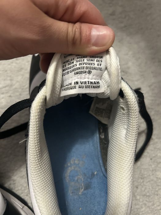 Nike panda sneackersy czarno białe