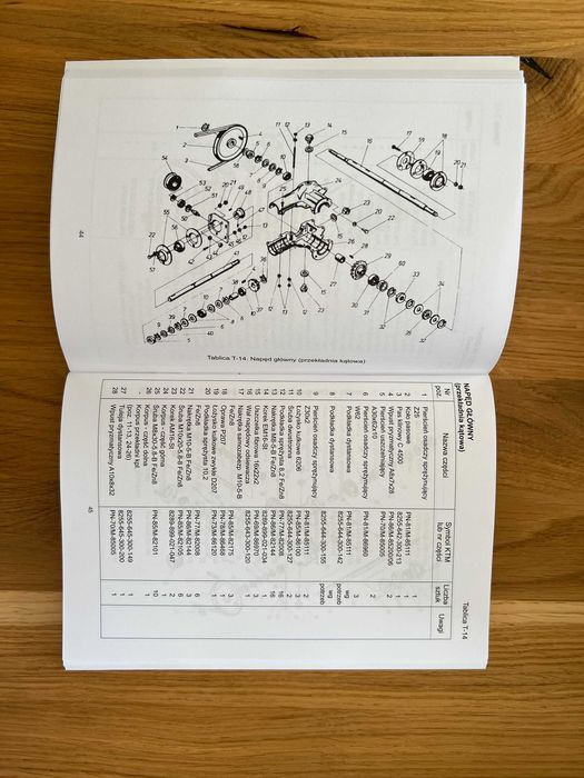 KATALOG CZĘŚCI kombajn ziemniaczany BOLKO Z543