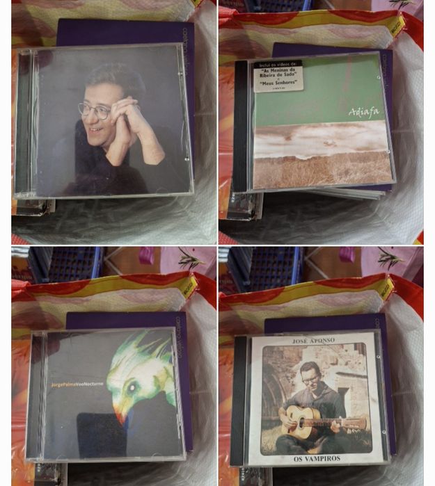 CDs de Música Estrangeira e Portuguesa