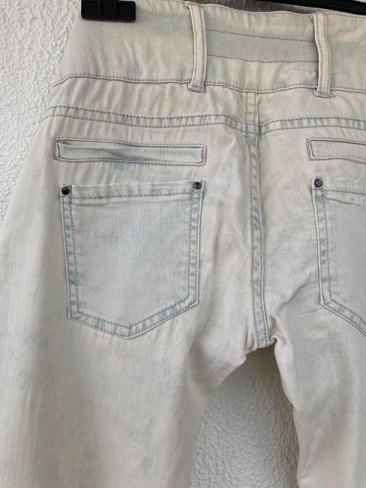 Zara denim calças 40