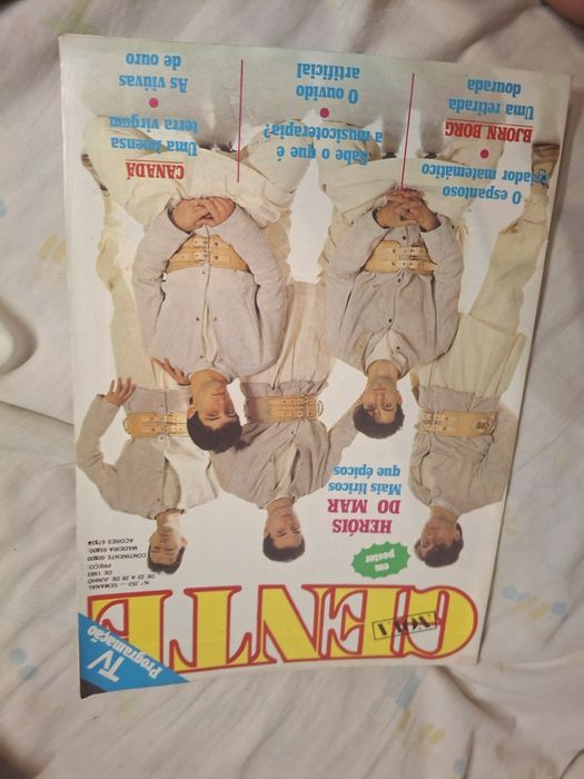 Revista nova gente 1983 Heróis do Mar com poster