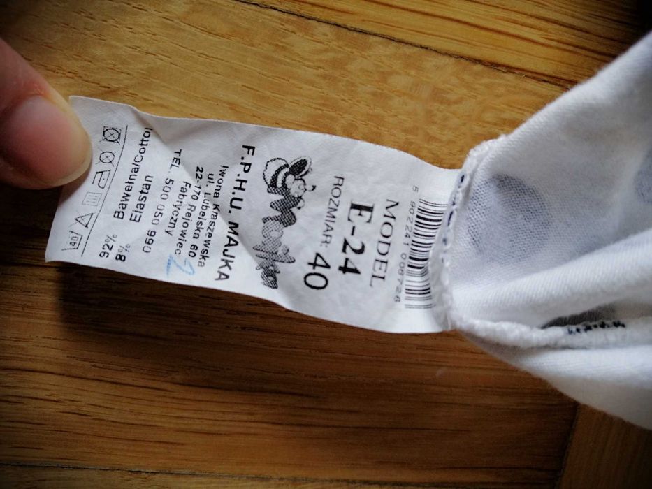 Czapka bawełniana dla niemowląt