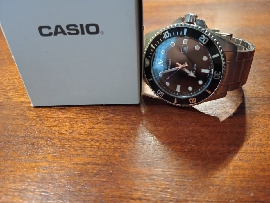 Relógio Casio Diver MDV-107 - Aço Inoxidável 200m