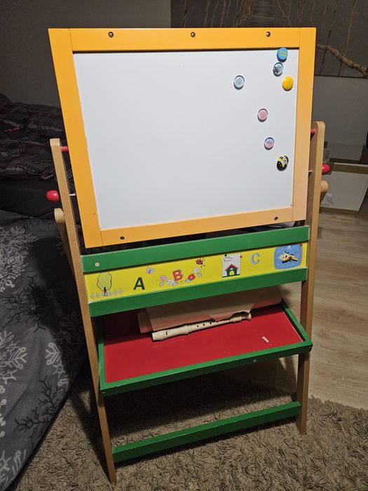 Tablica kredowa magnesowa dwustronna przedszkole szkoła