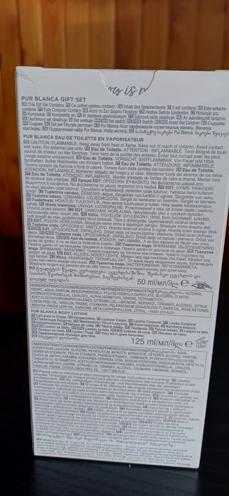 Zestaw  prezentowy Pur Blanca od avon