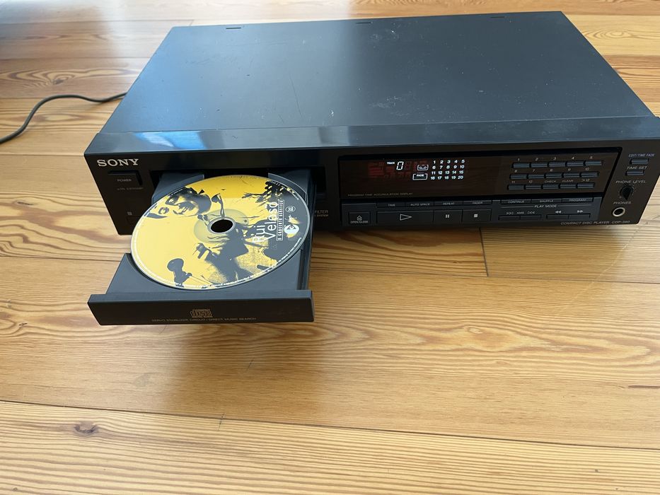 Leitor cds sony