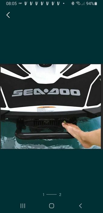 Stopień drabinka do skutera wodnego 
SEA DOO RXP RXT GTR GTI 2