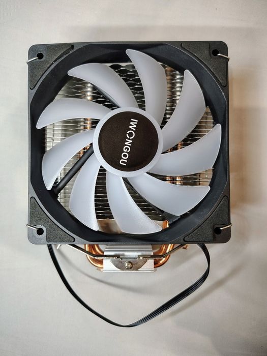 Кулер для процесора 120 мм TDP 160W RGB 4pin 4 теплотрубки AMD IWONGO