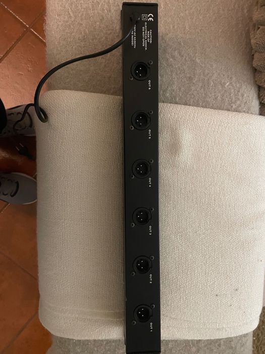 DI de rack de 6 canais