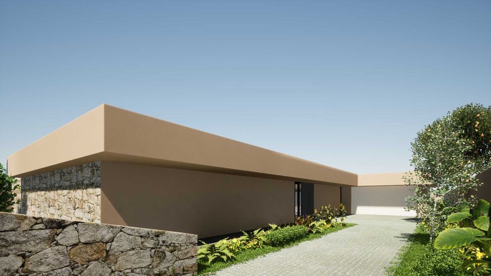 Terreno 3170m2 - Milheirós de Poiares - Projeto aprovado