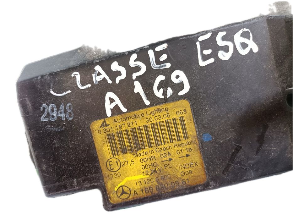 Ótica / farol esquerda MERCEDES-BENZ Classe A (W169)