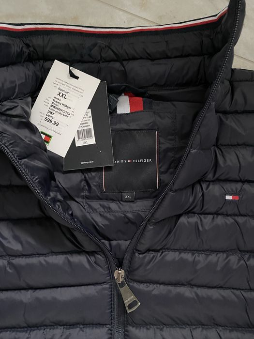 Męski bezrękawnik granatowy Tommy Hilfiger r. XXL.