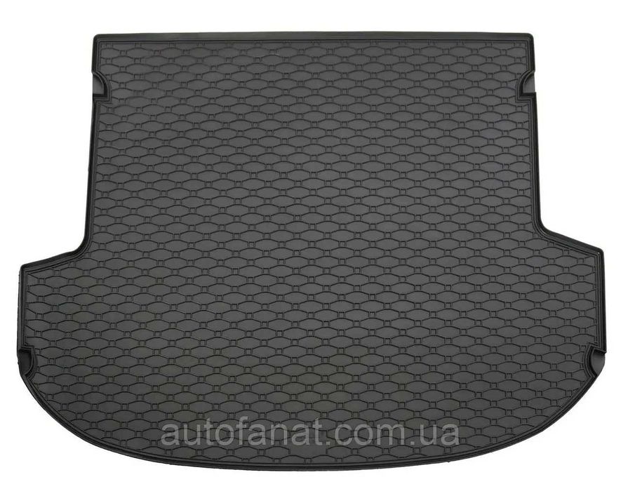 Hyundai Santa Fe з 2018– Коврик у багажник | Резиновий гумовий | Чехія