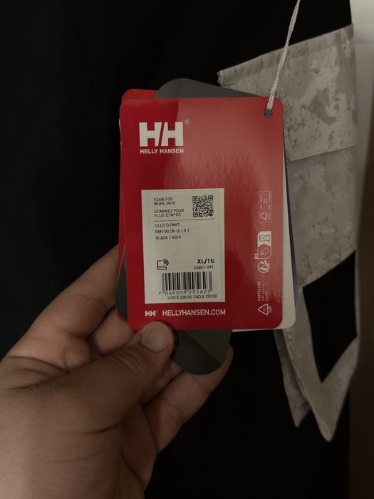 Абсолютно нові чоловічі лижні штани HELLY HANSEN ULLR D Pant black