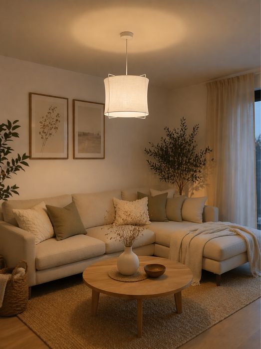 Lampa wisząca Westwing Cloud Len boho