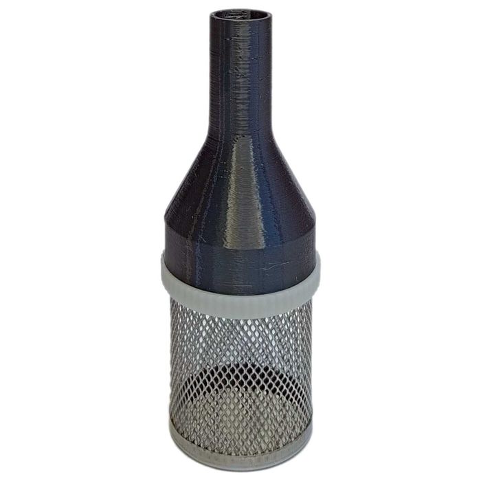 Prefiltr do filtra na rurę 13mm 12/14 12/16 siatka stalowa nierdzewna