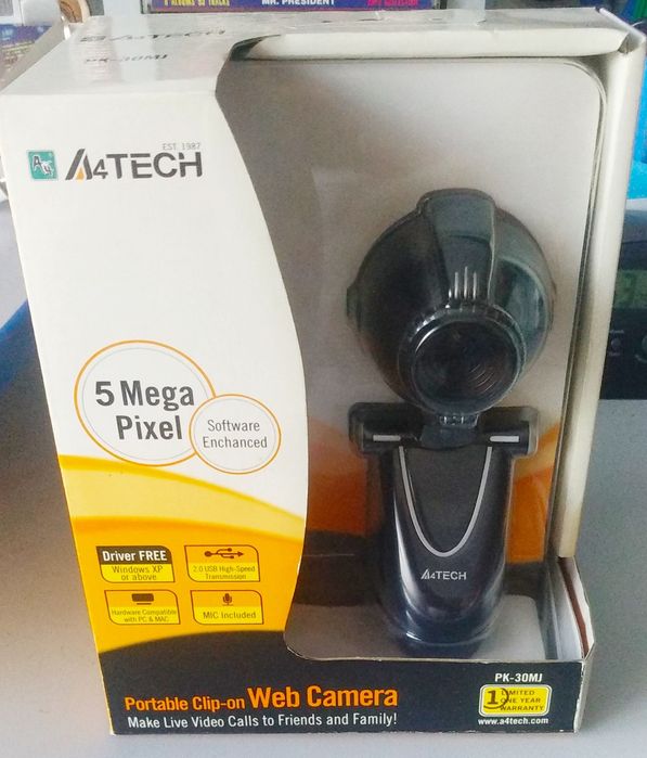 Продам веб видеокамеру с микрофоном"A4 tech".