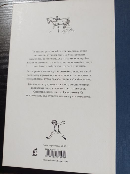 Chłopiec,kret,lis i koń