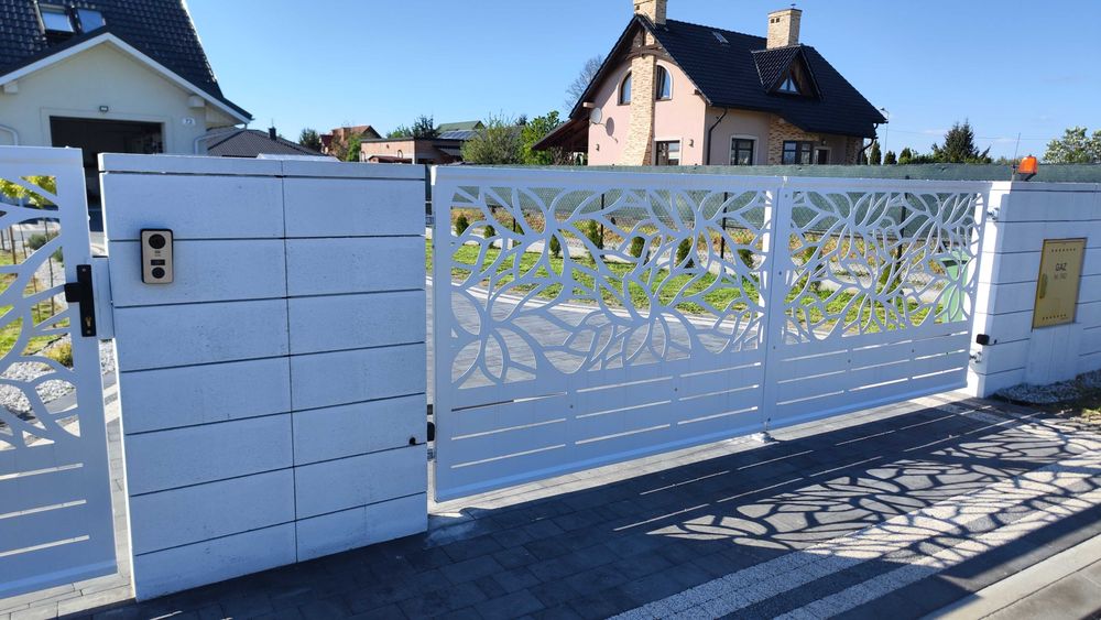 Ogrodzenie Ścianka zabudowa przepierzenie taras altanka WYPALANE LASER