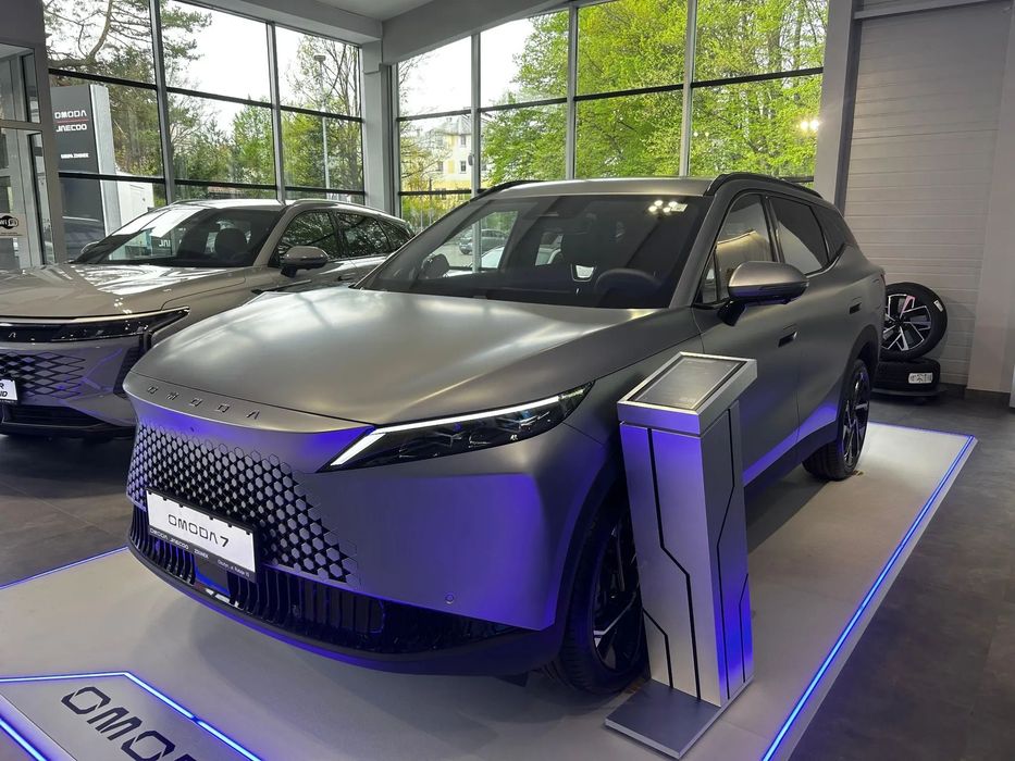 Omoda 7 7 Phev Luxury! Matte Gray Sportowe fotele Panorama Sony Gwarancja