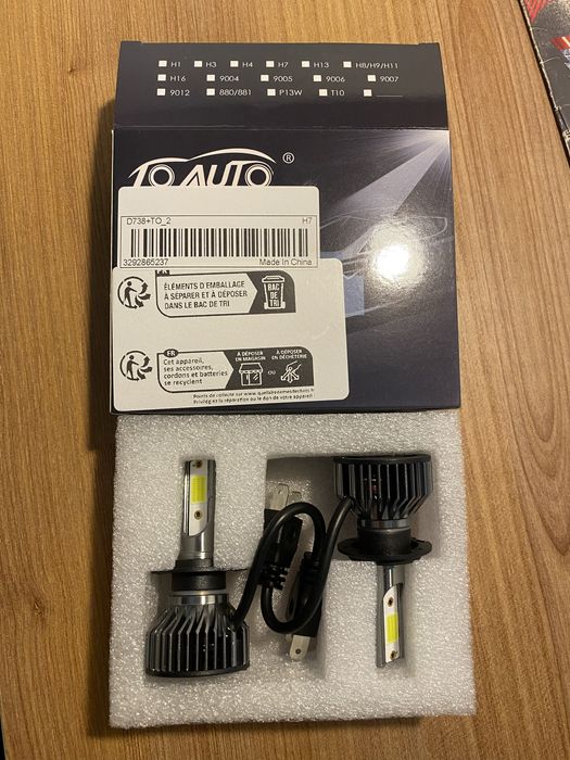 Лампы светодиодные (LED) в фары ближнего света Н7