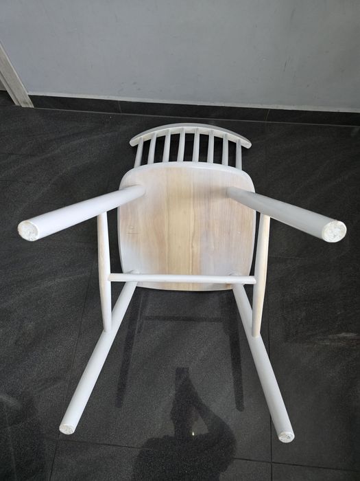 Krzesła drewniane białe Homla NOWE