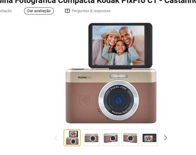 Camera fotografica Kodak C1 - Semi nova em excelente estado!