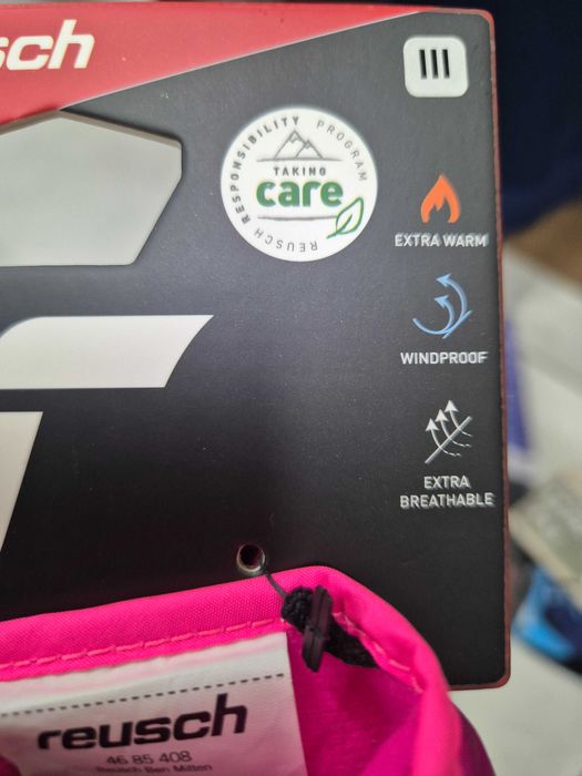 Rekawiczki dzieciece renomowanej marki Reusch