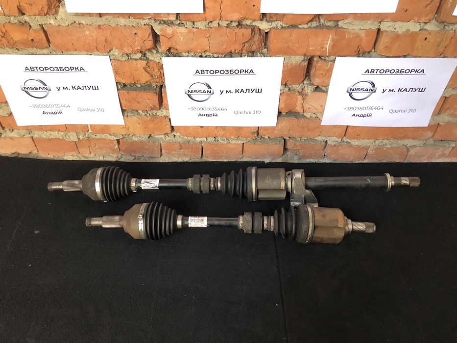 Полуось Nissan Qashqai J10 1.5 2.0 dci шруз, піввісь