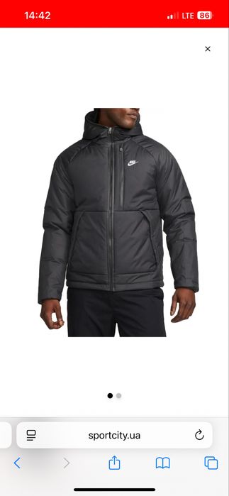 ОРИГІНАЛ! Куртка Nike Nsw Therma-Fit Rpl Legacy