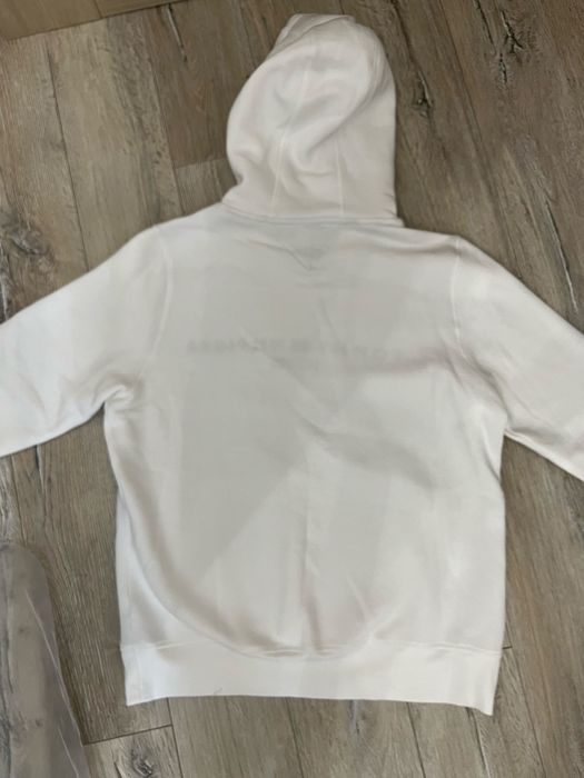 Bluza Tommy Hilfiger biała z kapturem