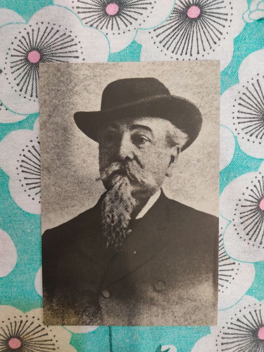 Postal do visconde de Alvalade primeiro presidente do Sporting