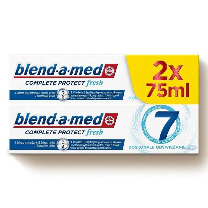 BLEND-A-MED зубна паста COMPLETE PROTECTION 2x75мл