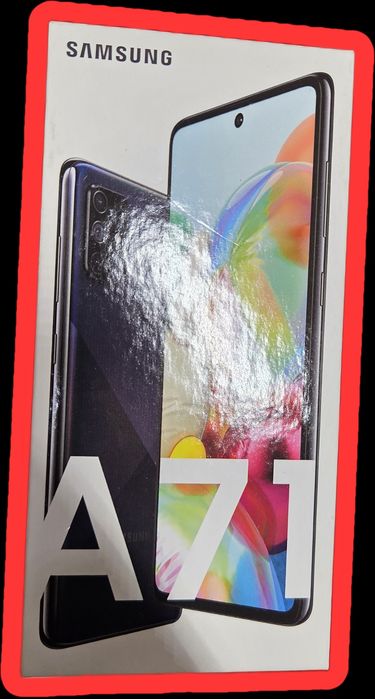 Pudełko, opakowanie Samsung A71