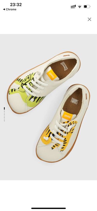 Шкіряні мешти Camper twins 32 розмір