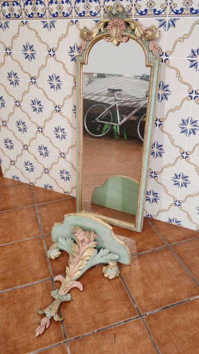 Espelho misula com base