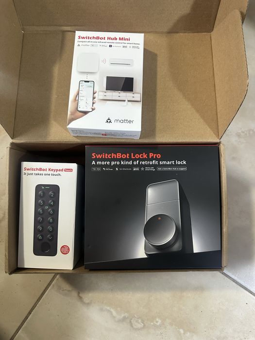 Електронний замок дверей SwitchBot Lock Pro Black