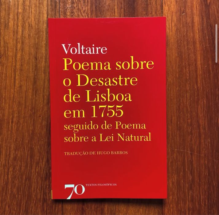 Voltaire - Poema Sobre o Desastre de Lisboa em 1755