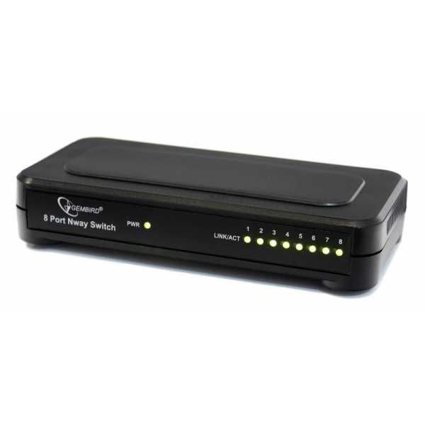 Комутатор Switch Gembird NS-8P2: 280 грн. - Периферійні пристрої Львів ...