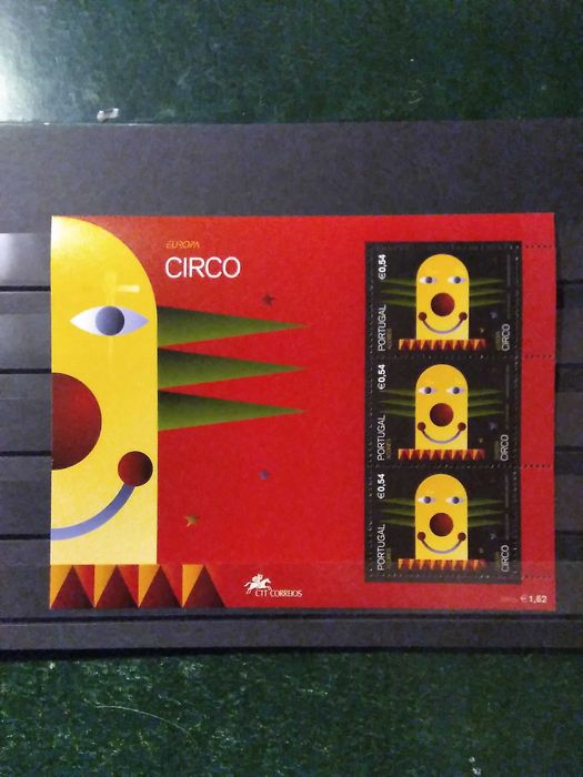2002 Bloco Europa 2002 O Circo MNH **