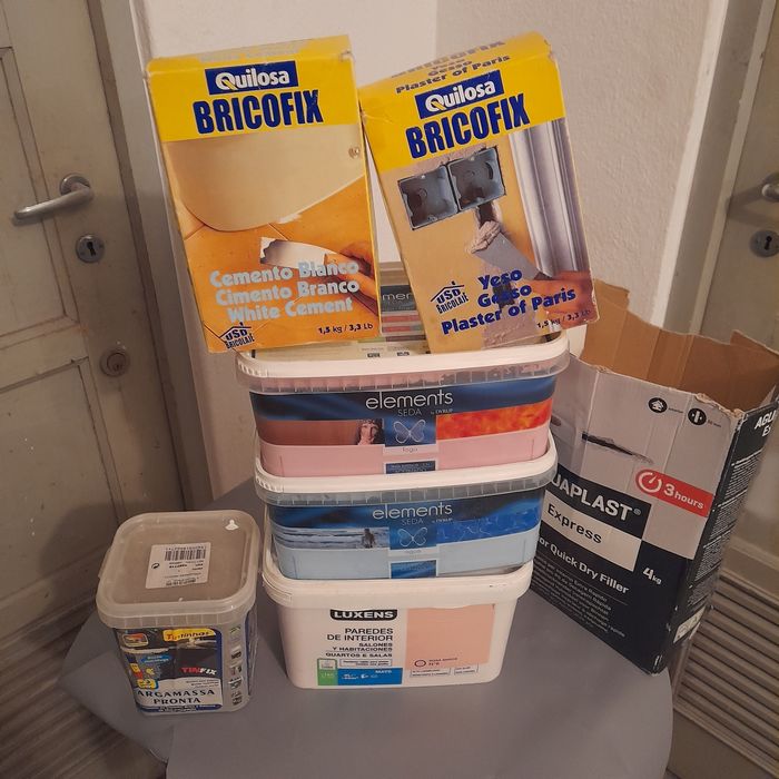 Materiais construção tintas