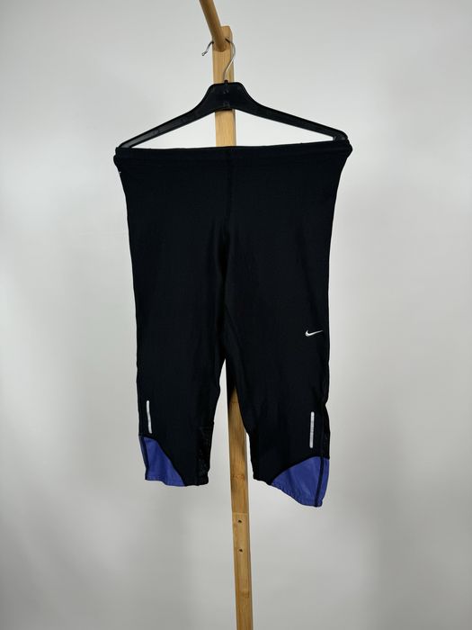 Nike dri-fit czarne kolarki szorty spodenki S