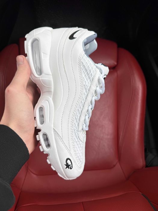 (ОПЛАТА ПІСЛЯ ОГЛЯДУ)Nike Air Max 95 Corteiz White Найк Аір Макс 95