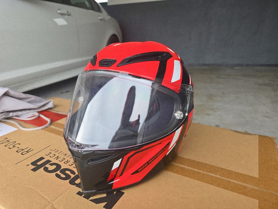 Nowy kask BMW M PRO RACE/ Agv Corsa R cena sklepowa 4000zl