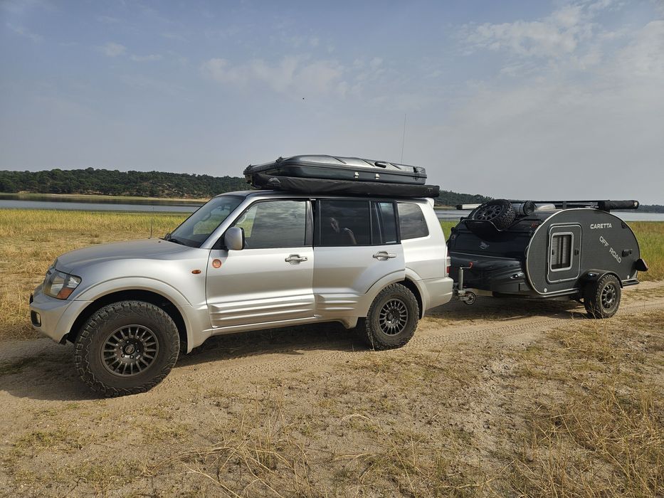 Mitsubishi Pajero 3.2 did + Caravana offroad
