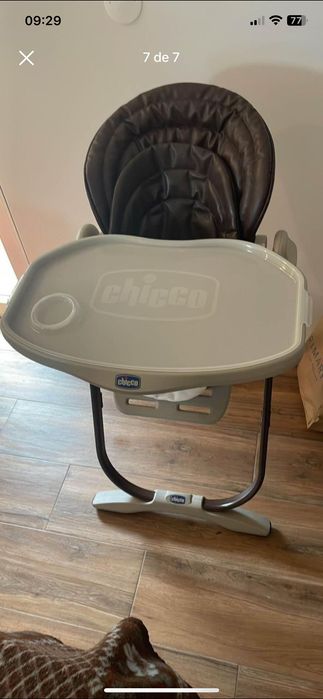 Cadeira de papa e espreguiçadeira