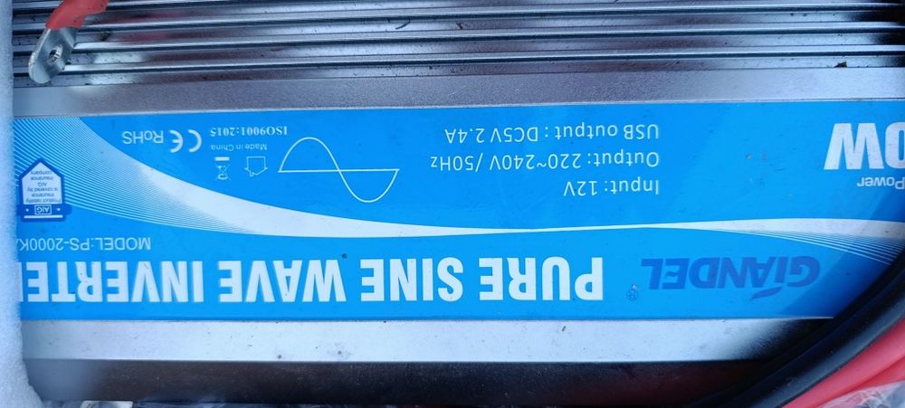 Inverter 2000 w novo